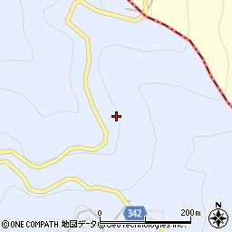 池田川崎線周辺の地図