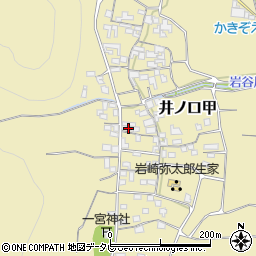 高知県安芸市井ノ口甲2128周辺の地図