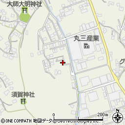 愛媛県大洲市徳森508-3周辺の地図