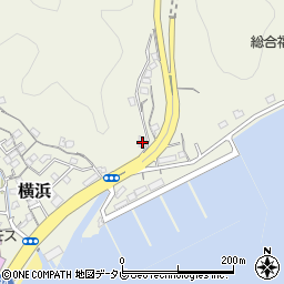 高知県高知市横浜1224周辺の地図