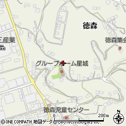 愛媛県大洲市徳森1588周辺の地図
