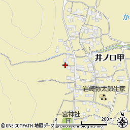 高知県安芸市井ノ口甲2103周辺の地図