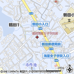 サニーコート鶴田周辺の地図