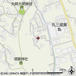 愛媛県大洲市徳森509周辺の地図