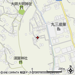 愛媛県大洲市徳森509周辺の地図