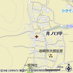 高知県安芸市井ノ口甲2122周辺の地図