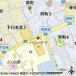 寺田池周辺の地図