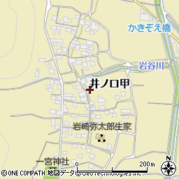 高知県安芸市井ノ口甲2147周辺の地図