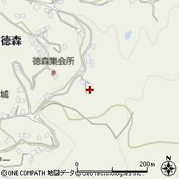 愛媛県大洲市徳森1779周辺の地図