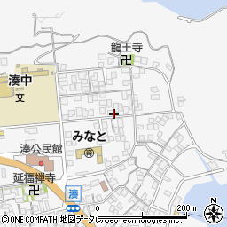 梅津商店周辺の地図
