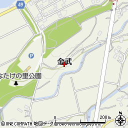 福岡県福岡市西区金武周辺の地図