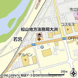 イエローハット大洲店周辺の地図