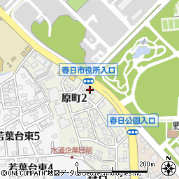 スズキ自販福岡春日営業所周辺の地図