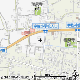 大分県宇佐市北宇佐1601周辺の地図