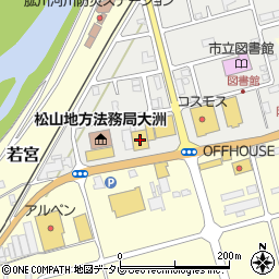 トヨタカローラ愛媛大洲店周辺の地図