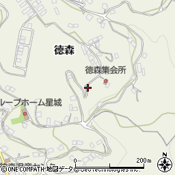 愛媛県大洲市徳森1759周辺の地図