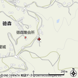 愛媛県大洲市徳森1772周辺の地図