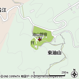 油山観音（正覚寺）周辺の地図