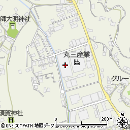 愛媛県大洲市徳森1349-1周辺の地図