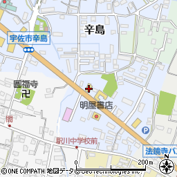 ガスト宇佐店周辺の地図