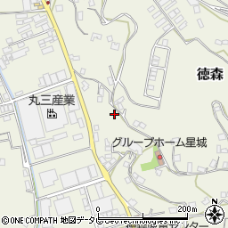 愛媛県大洲市徳森1440周辺の地図