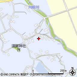 福岡県糸島市西堂周辺の地図