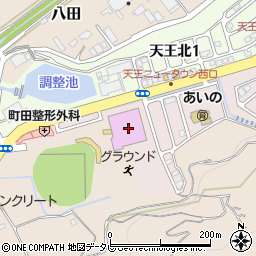 高知県立青少年体育館周辺の地図