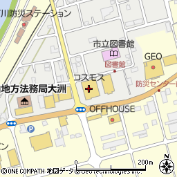 ドラッグストアコスモス伊予大洲店周辺の地図