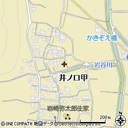 高知県安芸市井ノ口甲2308周辺の地図