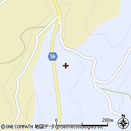 愛媛県喜多郡内子町只海甲921周辺の地図