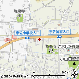 梅田電器店周辺の地図