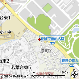 リンガーハット福岡春日店周辺の地図