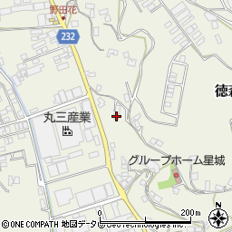 愛媛県大洲市徳森1442周辺の地図