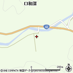 和歌山県西牟婁郡すさみ町口和深69周辺の地図