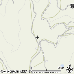 愛媛県大洲市新谷1951周辺の地図