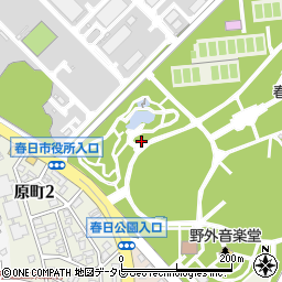 県営春日公園トイレ７周辺の地図