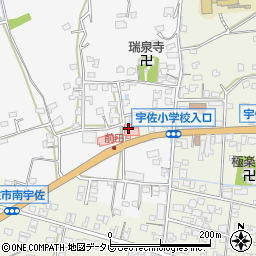 賀来内科医院周辺の地図