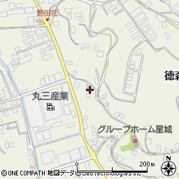 愛媛県大洲市徳森1448周辺の地図