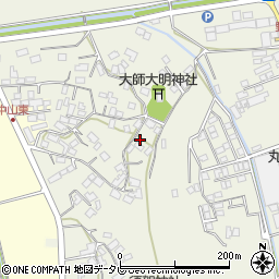 愛媛県大洲市徳森577周辺の地図