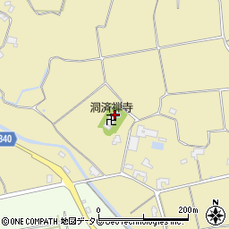 洞済寺周辺の地図