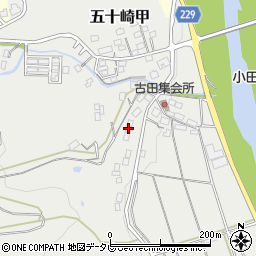 愛媛県喜多郡内子町五十崎甲429周辺の地図