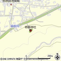 柿森神社周辺の地図