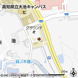 高知県高知市池2532周辺の地図