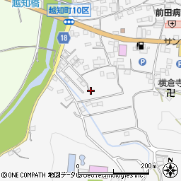 高知県高岡郡越知町越知甲周辺の地図