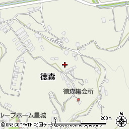 愛媛県大洲市徳森731周辺の地図