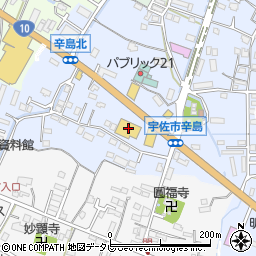 はま寿司宇佐店周辺の地図