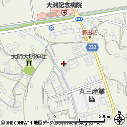 愛媛県大洲市徳森1372-1周辺の地図