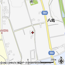 福岡県糸島市八島周辺の地図