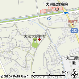 愛媛県大洲市徳森456-1周辺の地図