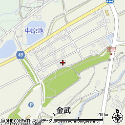 福岡県福岡市西区金武2151-7周辺の地図